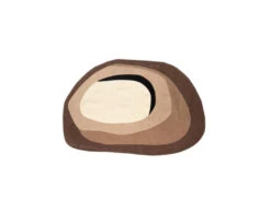 Tapijt OLTON - Bruin Bruin