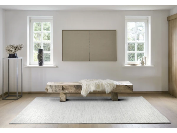 Tapijt NOMAD - Lichtgrijs Lichtgrijs 4 Tapijt NOMAD - Lichtgrijs Lichtgrijs - Afbeelding 2