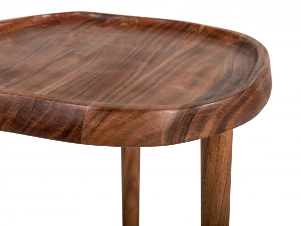 Bijzettafel ARTEMIS - Acaciahout Hout 6 Bijzettafel ARTEMIS - Acaciahout Hout - Afbeelding 4