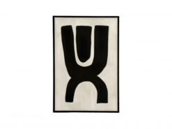 Canvas Met Kader EQUILIBRO - Zwart Zwart