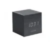 PRESENT TIME Wekker MINI CUBE - Zwart Zwart -BergHOFF || Zuiver Verkoopwinkel present time alarm clock mini cube 64197