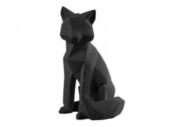 PRESENT TIME Beeld ORIGAMI Vos Large - Zwart Zwart