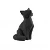 PRESENT TIME Beeldje ORIGAMI Vos Small - Zwart Zwart -BergHOFF || Zuiver Verkoopwinkel present time statue origami 23917