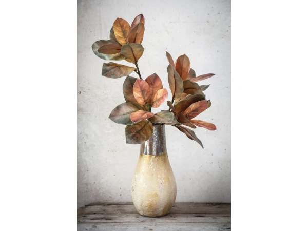 Vaas MAZE - Goud Keramiek Goud 4 Vaas MAZE - Goud Keramiek Goud - Afbeelding 2