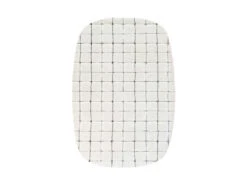 Tapijt Masai - Zwart/Wit Wit