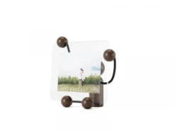 Umbra Fotokader WOODY - Walnoot/zwart Donkerbruin