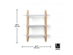 Umbra Wandplank BELLWOOD - Wit Naturel Hout 13 Umbra Wandplank BELLWOOD - Wit Naturel Hout -BergHOFF || Zuiver Verkoopwinkel umbra bellwood 57479