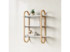 Umbra Wandplank BELLWOOD - Wit Naturel Hout 11 Umbra Wandplank BELLWOOD - Wit Naturel Hout -BergHOFF || Zuiver Verkoopwinkel umbra bellwood 57485