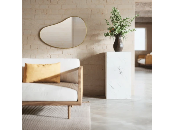 Umbra Spiegel HUBBA - Goud Goud 5 Umbra Spiegel HUBBA - Goud Goud - Afbeelding 3