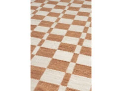 Zuiver Tapijt CHECKER - Terra Oranje -BergHOFF || Zuiver Verkoopwinkel zuiver checker 71221