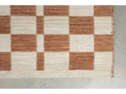 Zuiver Tapijt CHECKER - Terra Oranje -BergHOFF || Zuiver Verkoopwinkel zuiver checker 71224
