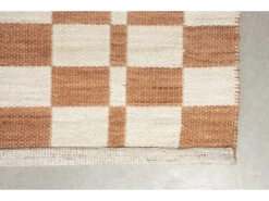 Zuiver Tapijt CHECKER - Terra Oranje -BergHOFF || Zuiver Verkoopwinkel zuiver checker 71225
