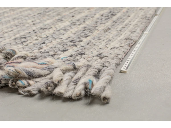 Zuiver Tapijt FRILLS - Grey/Blue Grijs 10 Zuiver Tapijt FRILLS - Grey/Blue Grijs - Afbeelding 8