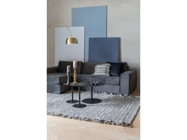 Zuiver Tapijt FRILLS - Grey/Blue Grijs 4 Zuiver Tapijt FRILLS - Grey/Blue Grijs - Afbeelding 2